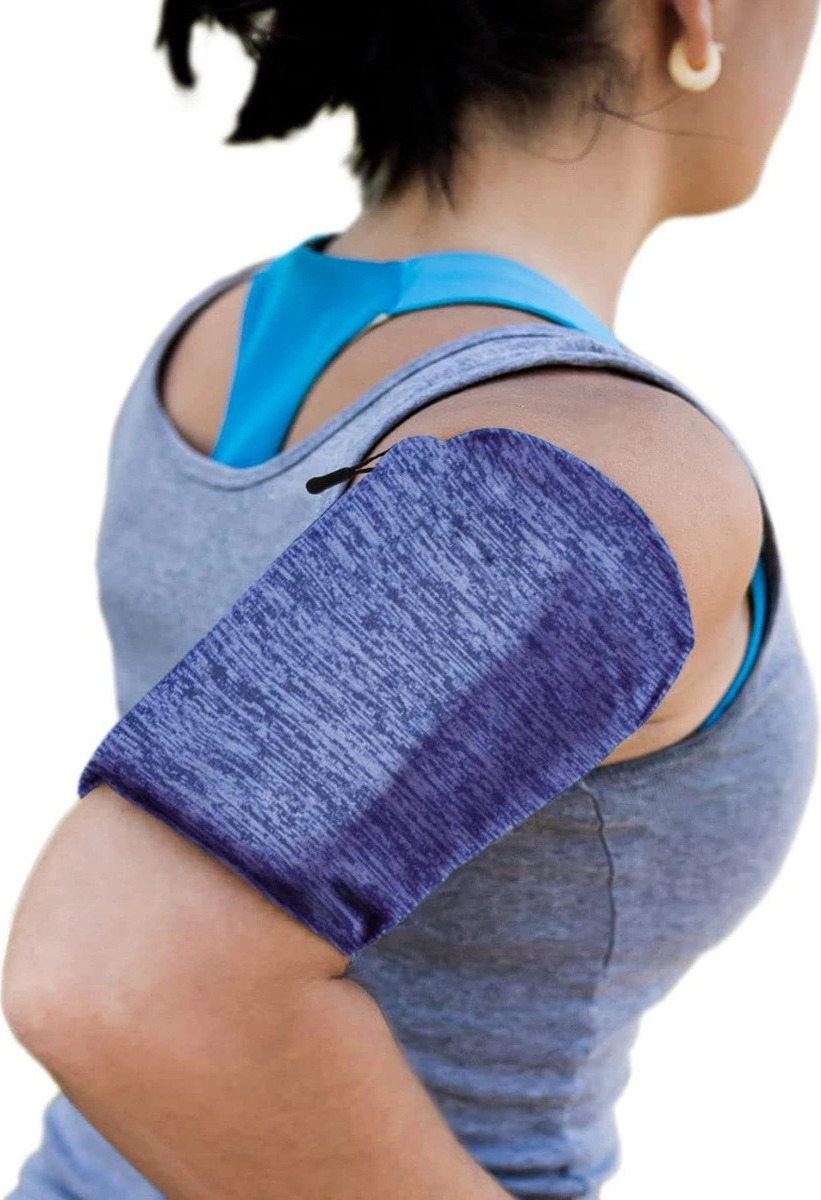 Běžecký Armband na telefon XL tmavě modrý