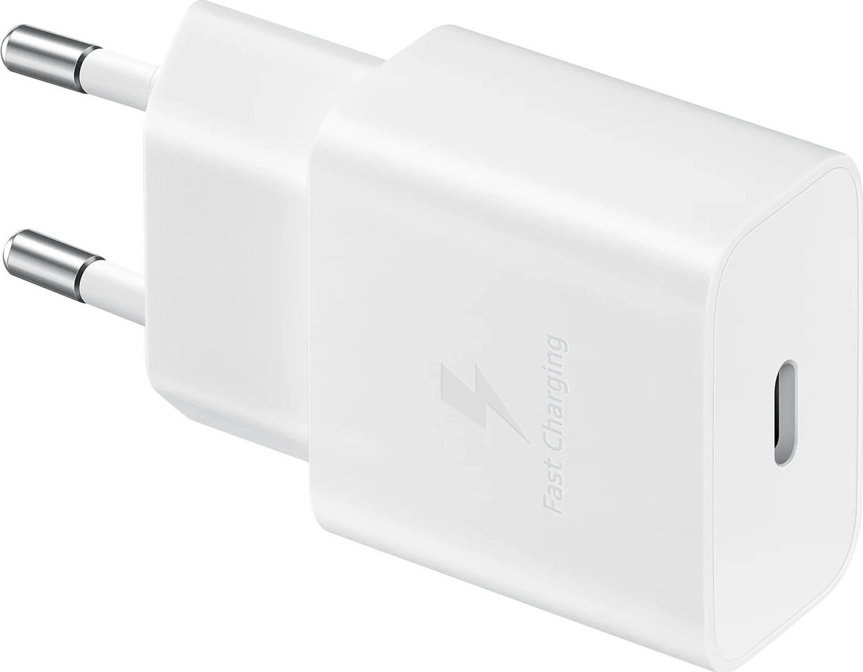 Nabíječka Samsung EP-T1510NWEGEU 15W PD USB-C AFC do zásuvky - bílá