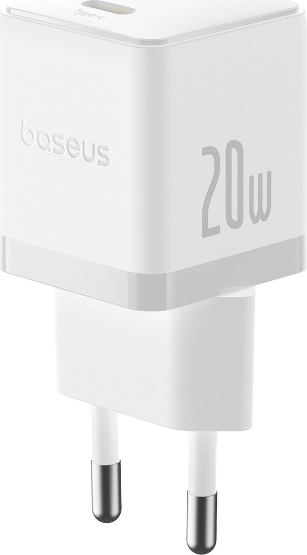 Nabíječka Baseus Palm 20W USB-C do zásuvky - bílá