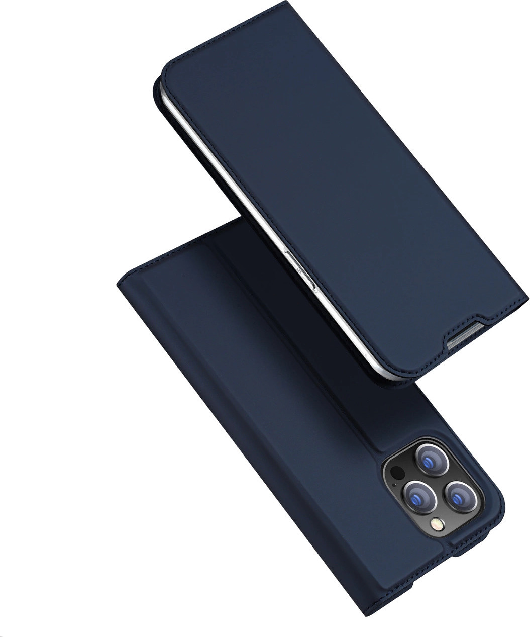 Pouzdro Dux Ducis Skin Pro Holster Flip Cover pro iPhone 14 Pro Max modré