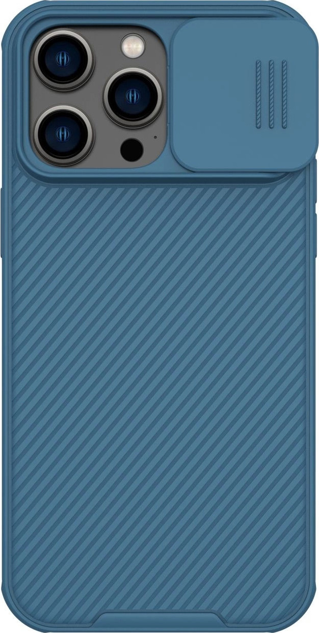 Nillkin CamShield Pro kryt pro iPhone 14 Pro Max, ochranný kryt pro kameru, modrý