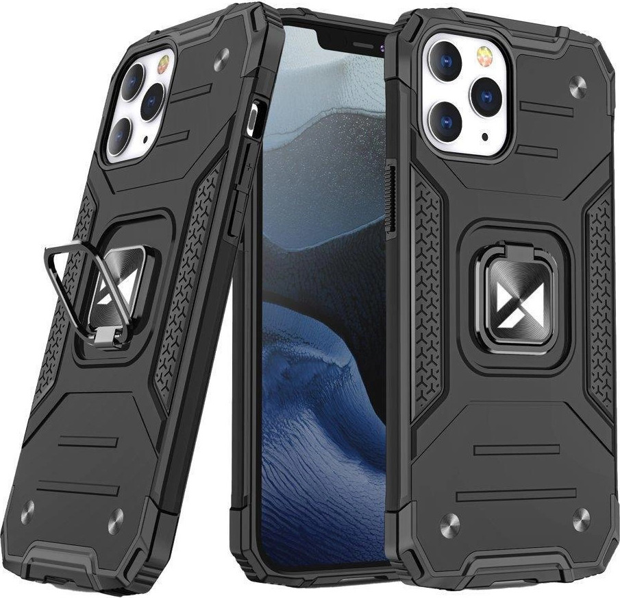 Kryt Wozinsky Ring Armor pro iPhone 14 Pro Max, černý