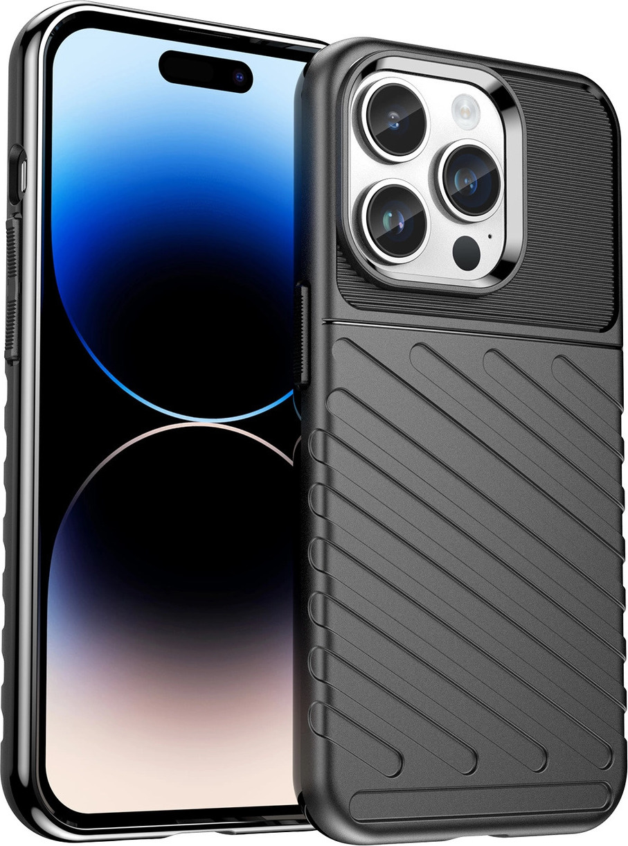 Kryt Thunder Case pro iPhone 14 Pro Max, černý