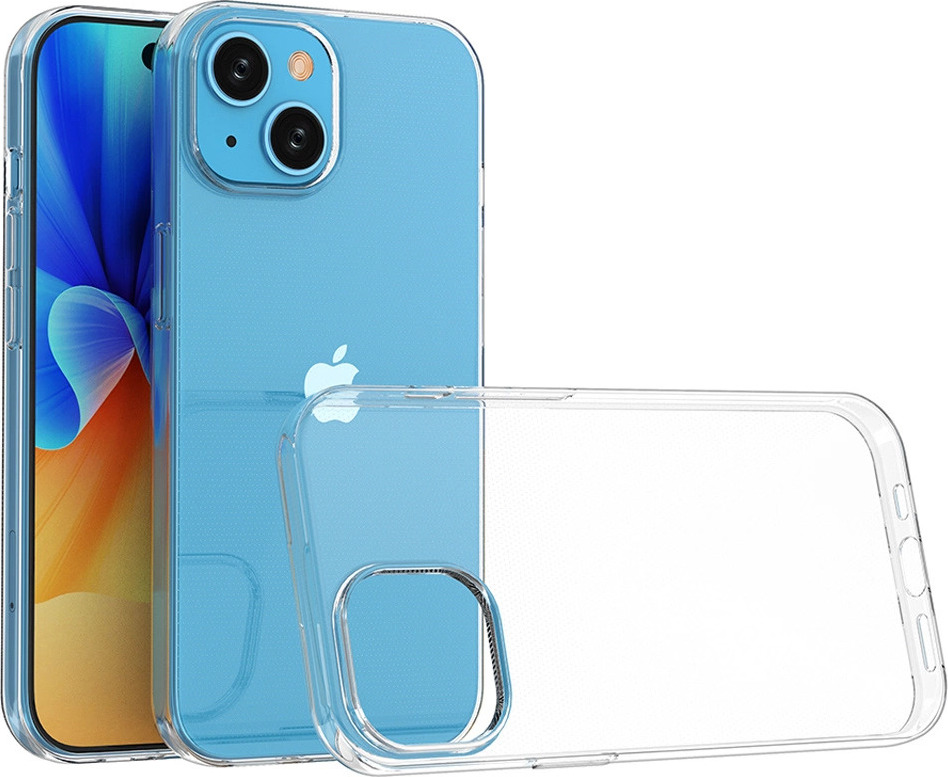 Pouzdro na iPhone 15 ze série Ultra Clear v průhledné barvě
