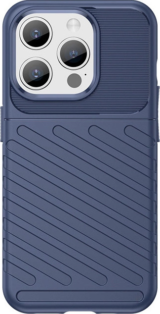 Armorovaný kryt Thunder pro iPhone 15 Pro - modrý