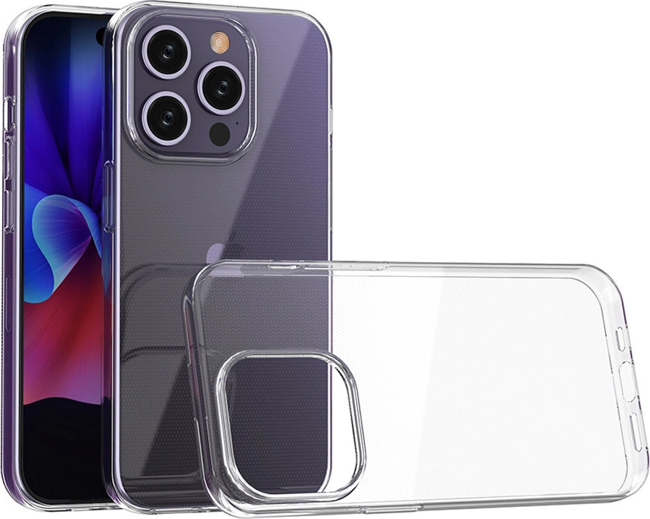 Kryt na iPhone 15 Pro z řady Ultra Clear v průhledné barvě