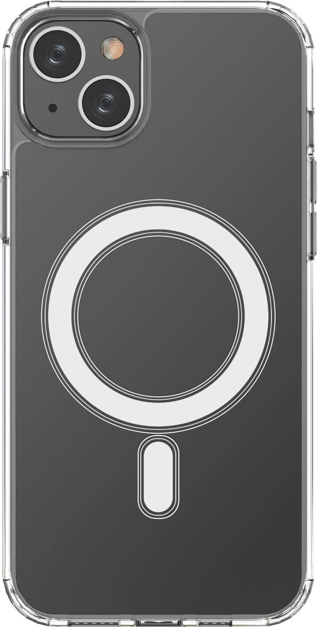 Magnetický kryt MagSafe pro iPhone 15 Plus - průhledný