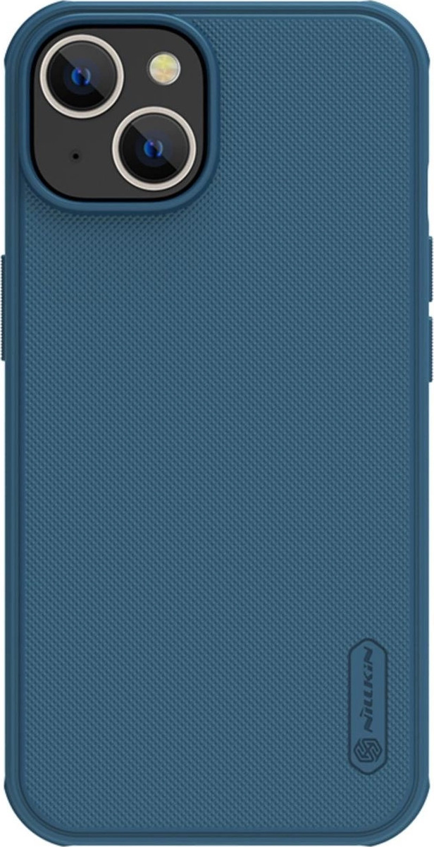 Pouzdro Nillkin Super Frosted Shield Pro pro iPhone 14 Plus, zadní kryt, modrý