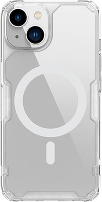 Nillkin Nature Pro Magnetic Case for iPhone 14 Plus, magnetic MagSafe cover, transparent