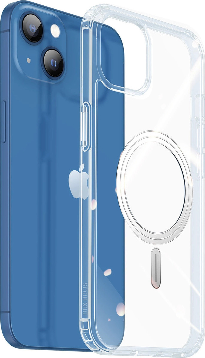 Magnetický kryt Dux Ducis Clin pro iPhone 14 Plus kompatibilní s MagSafe, průhledný