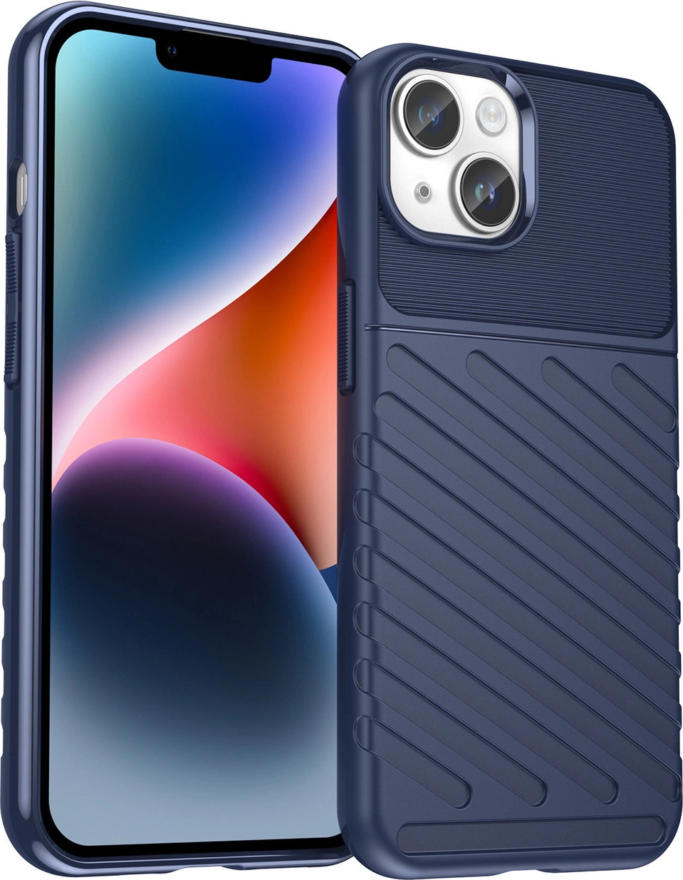 Kryt Thunder Case pro iPhone 14 modrého tvaru
