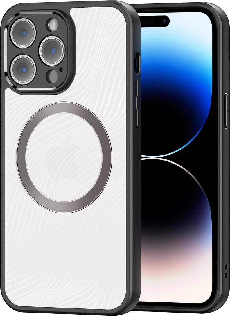 Obrněný kryt pro iPhone 14 Pro kompatibilní s MagSafe Dux Ducis Aimo Mag - černý