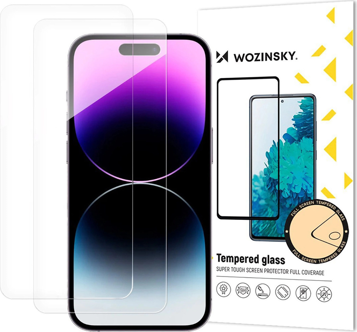 Tvrzené sklo Wozinsky pro iPhone 17 Pro Max / 16 Pro Max - 2 ks