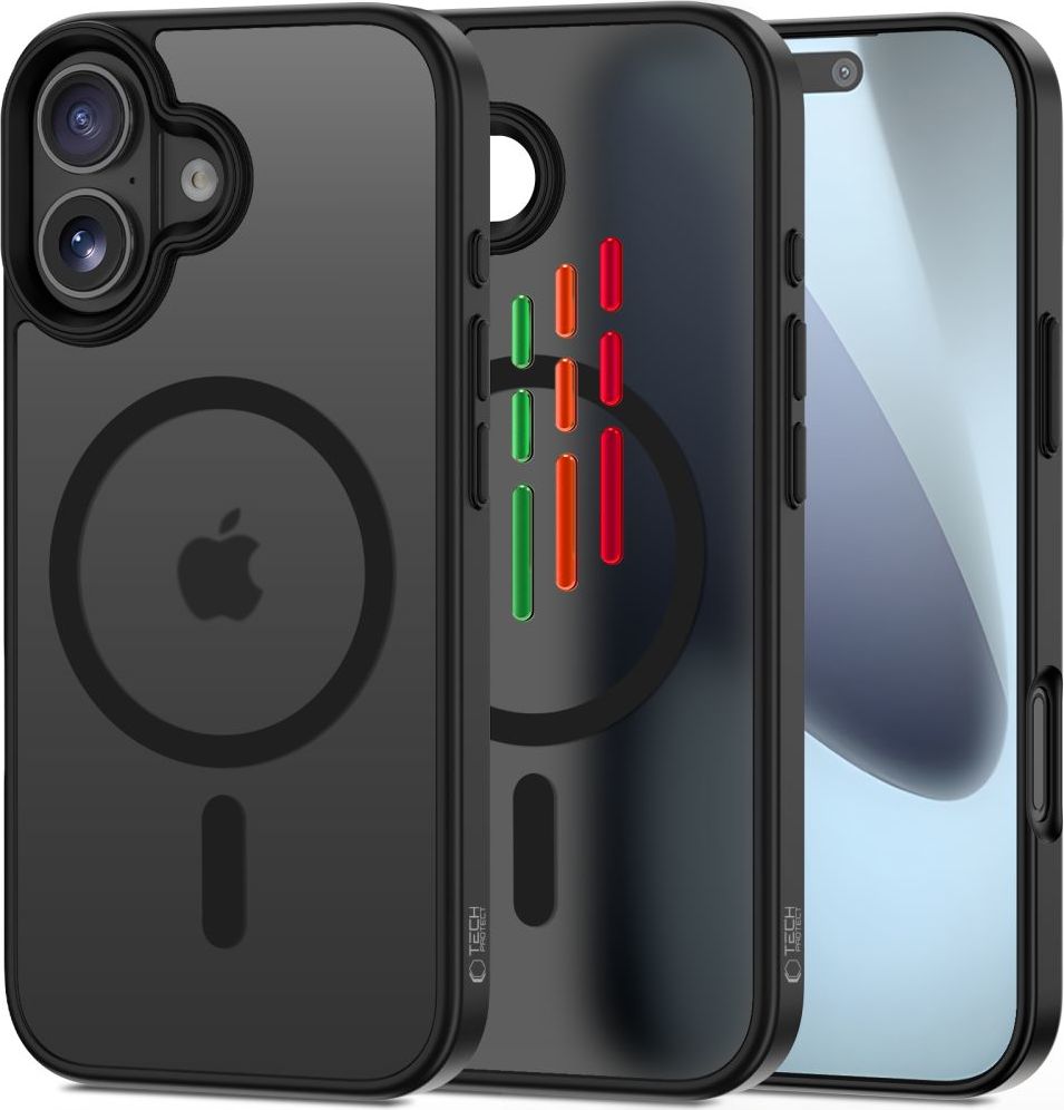 TECH-PROTECT MAGMAT XT 4-SET MAGSAFE IPHONE 17 MATTE BLACK