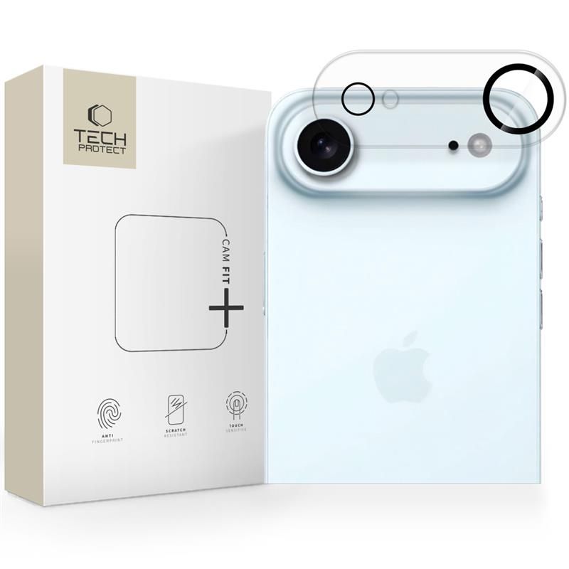 TECH-PROTECT OCHRANNÉ SKLO NA ČOČKU FOTOAPARÁTU CAM FIT+ IPHONE 17 AIR CLEAR