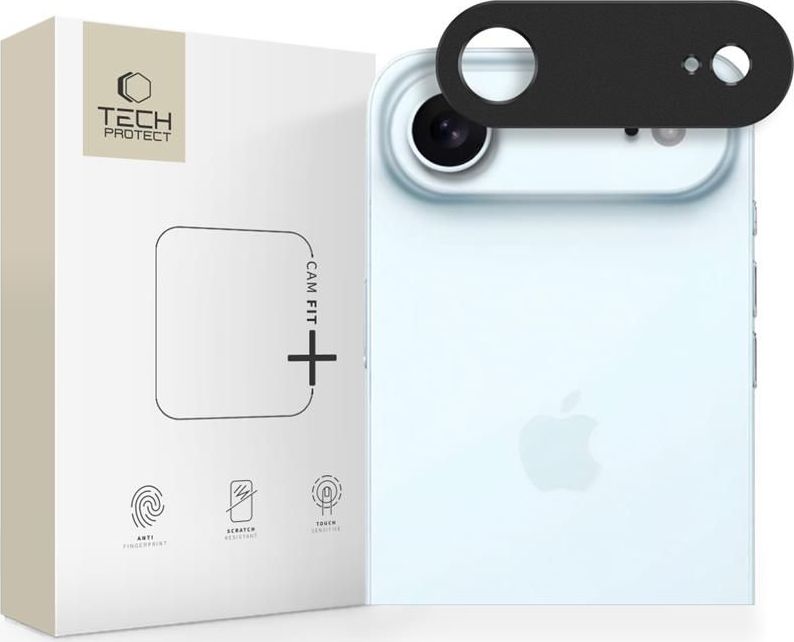 OCHRANA ČOČKY FOTOAPARÁTU TECH-PROTECT CAMALLOY FIT+ IPHONE 17 AIR BLACK