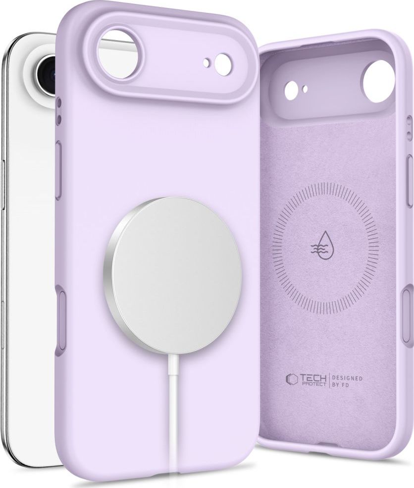 TECH-PROTECT SILICONE MAGSAFE IPHONE 17 AIR MAUVE