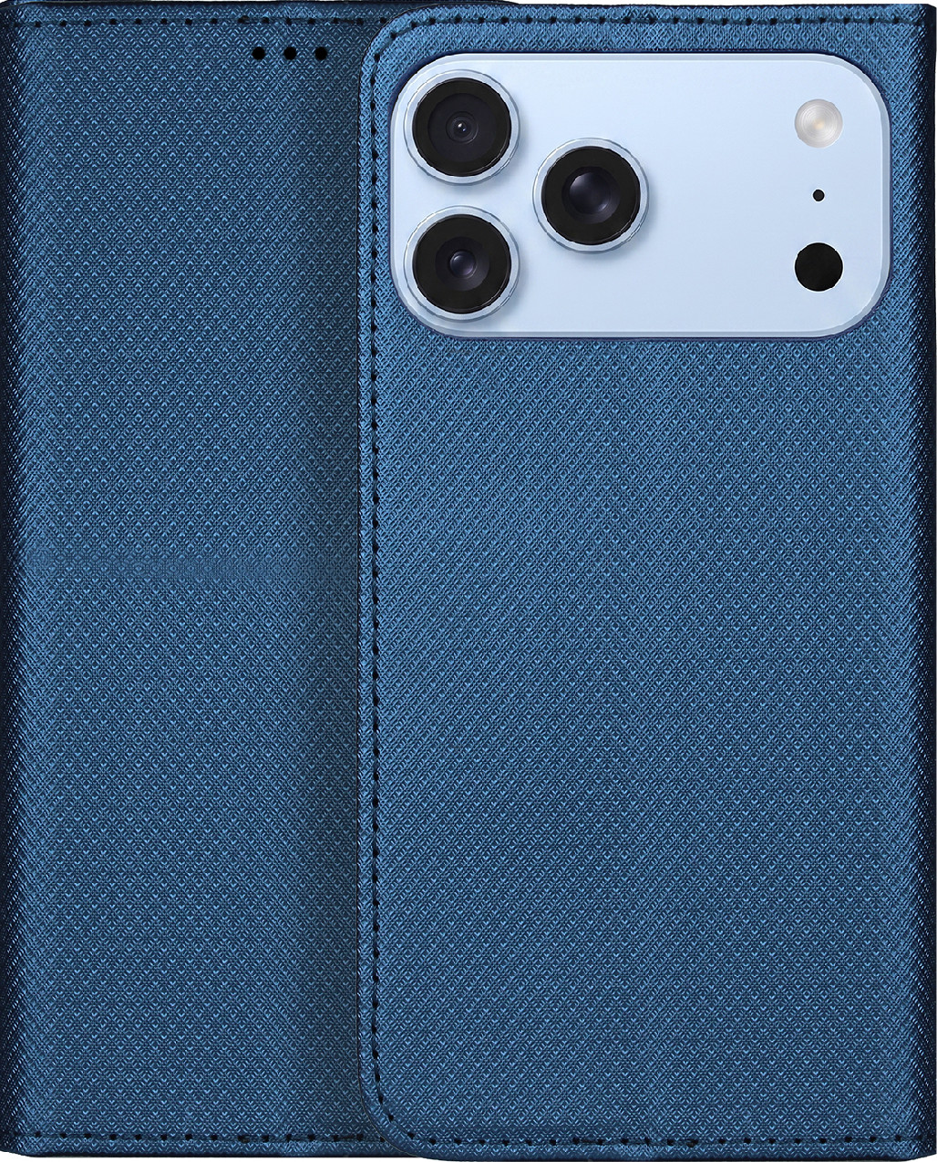 TFO Chytrý magnetický kryt pro iPhone 17 Pro 6,3" tmavě modrý