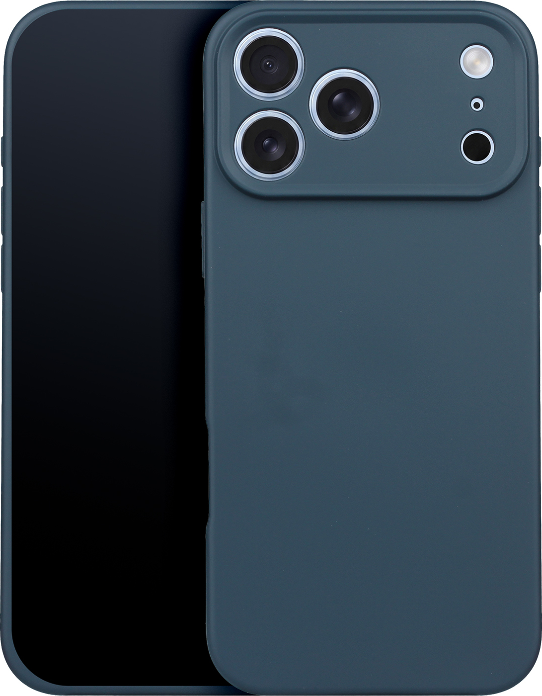 TFO Silikonový kryt pro iPhone 17 Pro 6,3" tmavě modrý