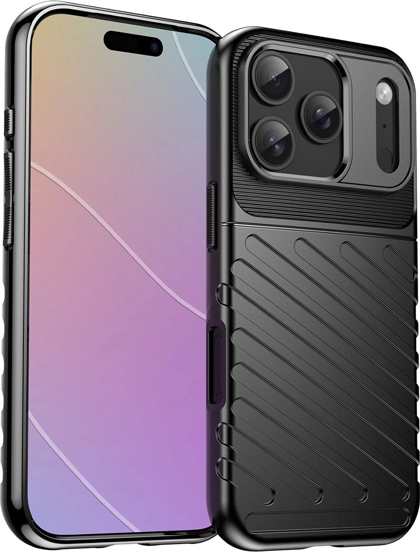 Kryt Thunder pro iPhone 17 Pro – černý