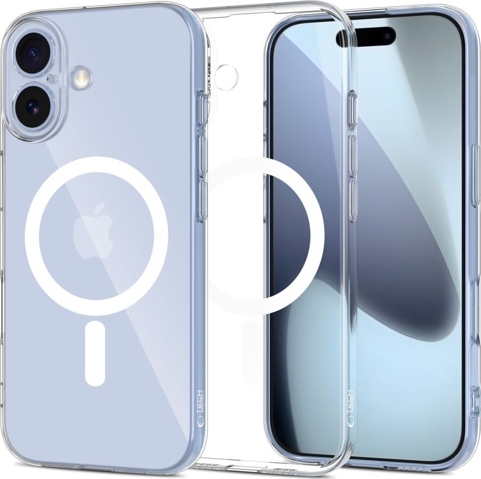 TECH-PROTECT FLEXAIR MAGSAFE IPHONE 17 CLEAR
