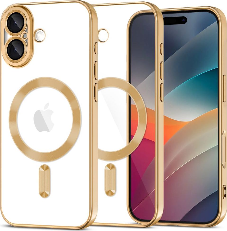 TECH-PROTECT MAGFLEX MAGSAFE IPHONE 17 SHINY GOLD