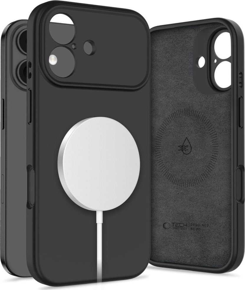 TECH-PROTECT SILICONE MAGSAFE IPHONE 17 BLACK