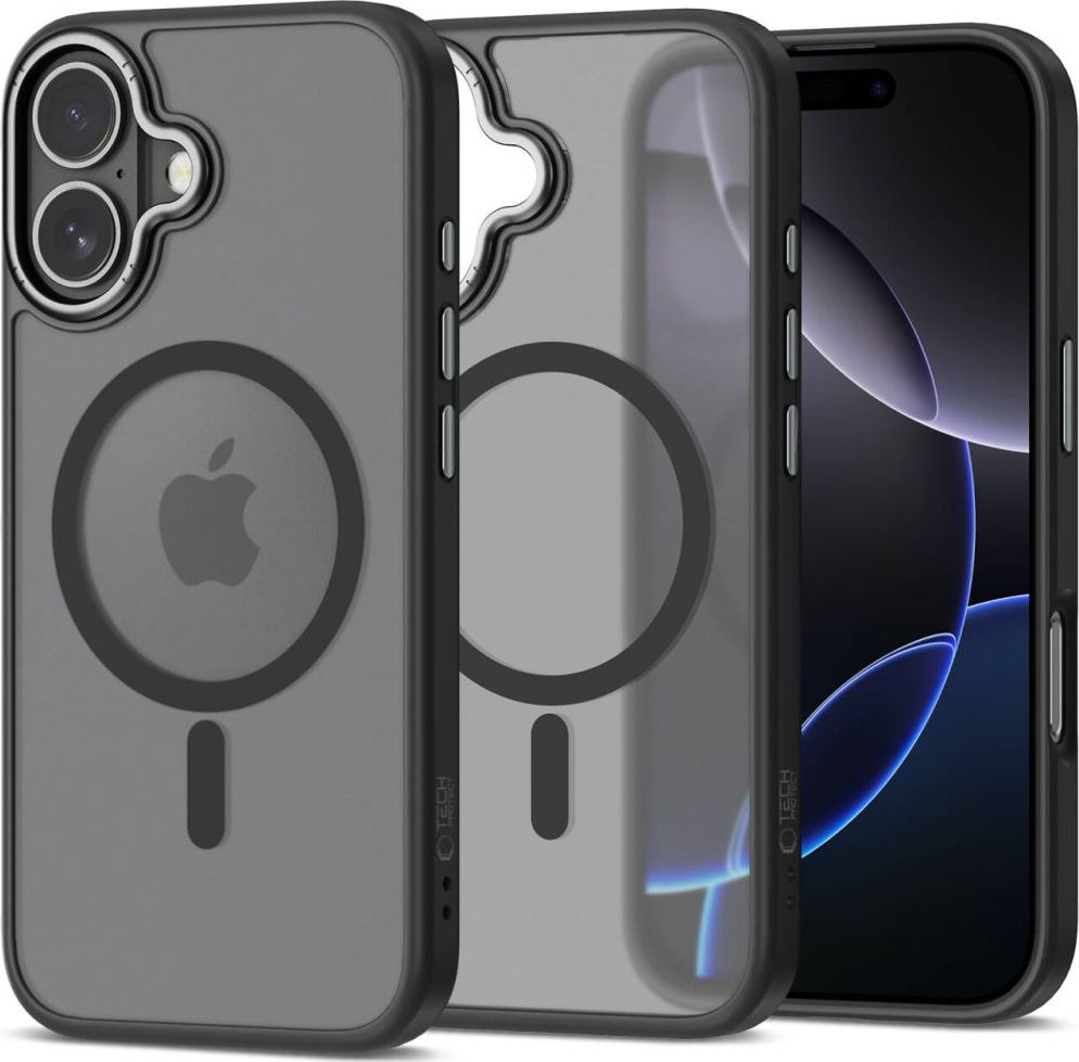 TECH-PROTECT MAGEDGE MAGSAFE IPHONE 17 MATTE BLACK/GUNMETAL