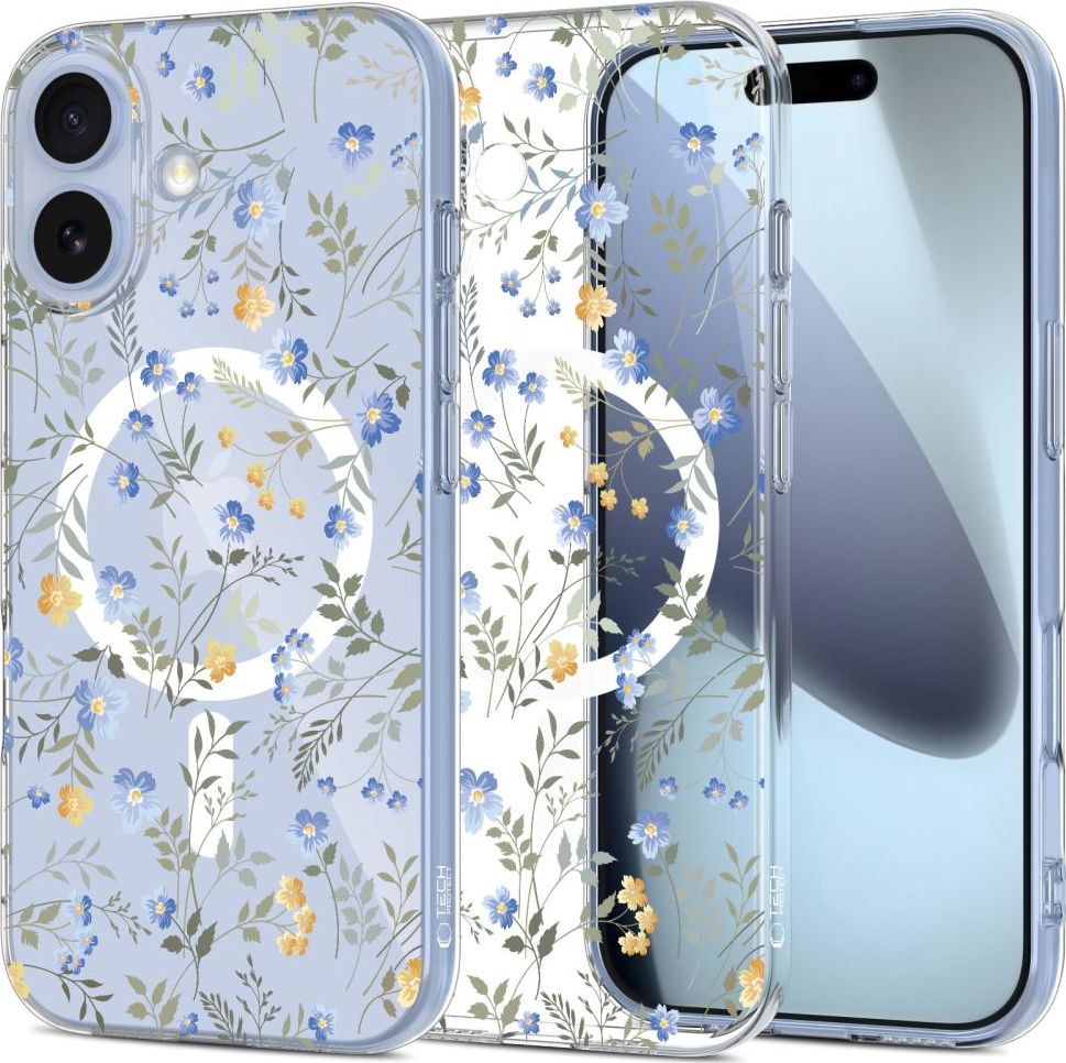 TECH-PROTECT FLEXAIR MAGSAFE IPHONE 17 SPRING FLOWERS