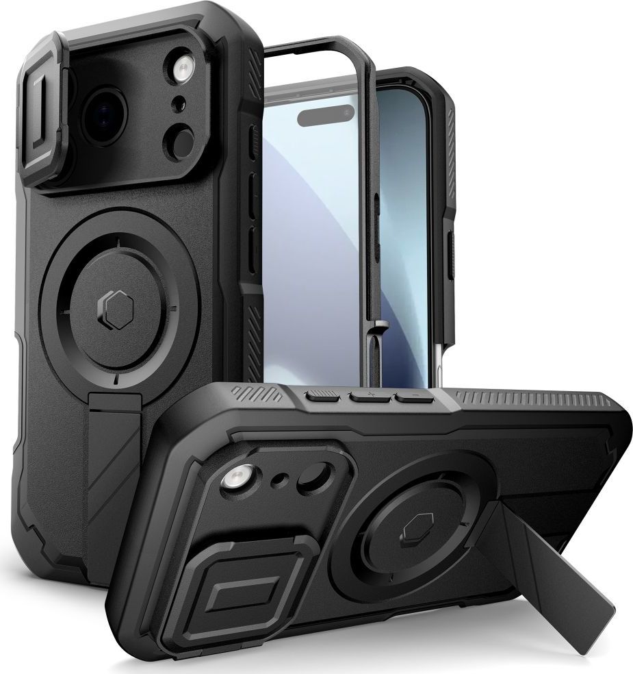 TECH-PROTECT KEVLAR MAGSAFE IPHONE 17 PRO BLACK