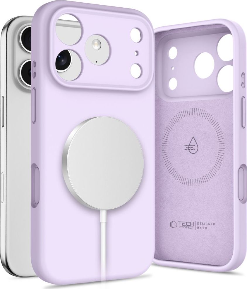 TECH-PROTECT SILICONE MAGSAFE IPHONE 17 PRO MAUVE