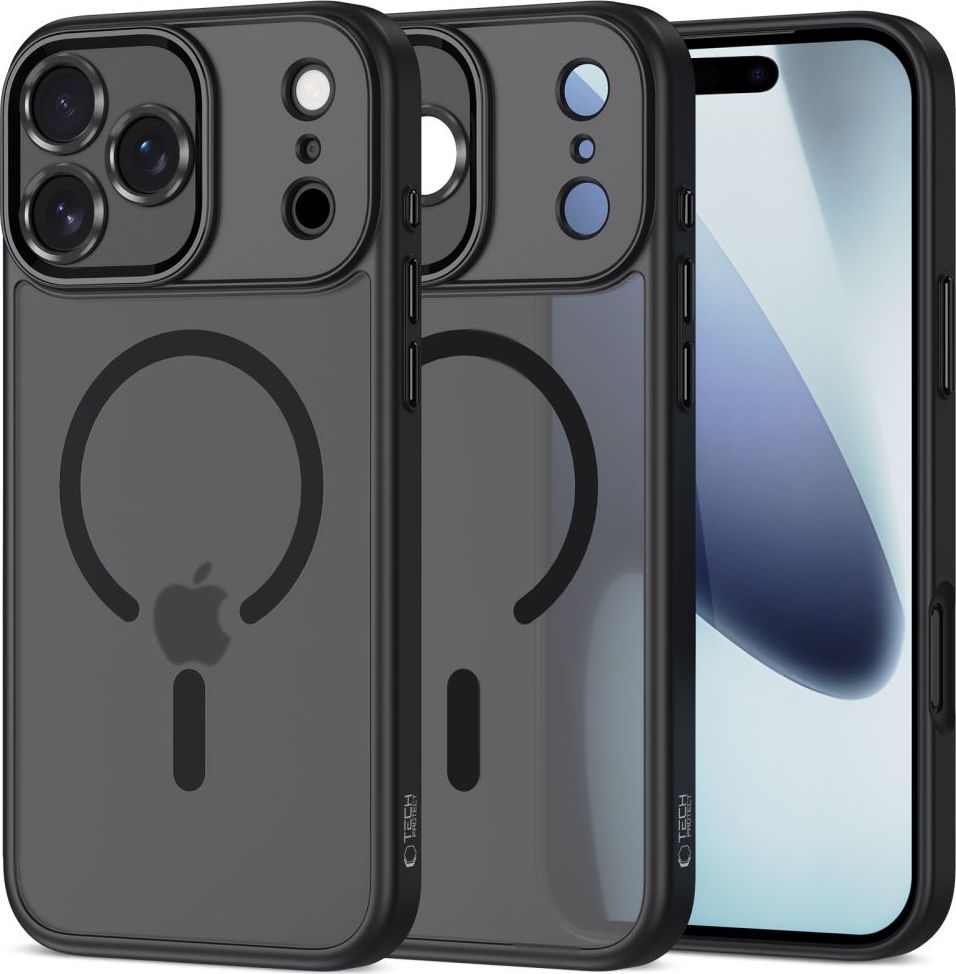 TECH-PROTECT MAGCAM MAGSAFE IPHONE 17 PRO MATTE BLACK