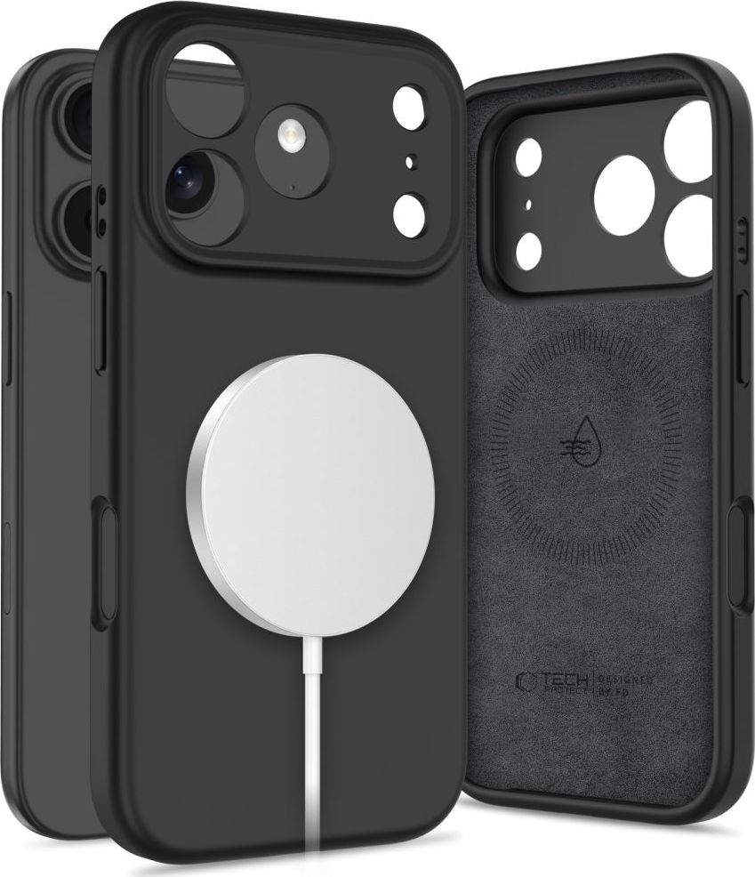 TECH-PROTECT SILICONE MAGSAFE IPHONE 17 PRO MAX BLACK