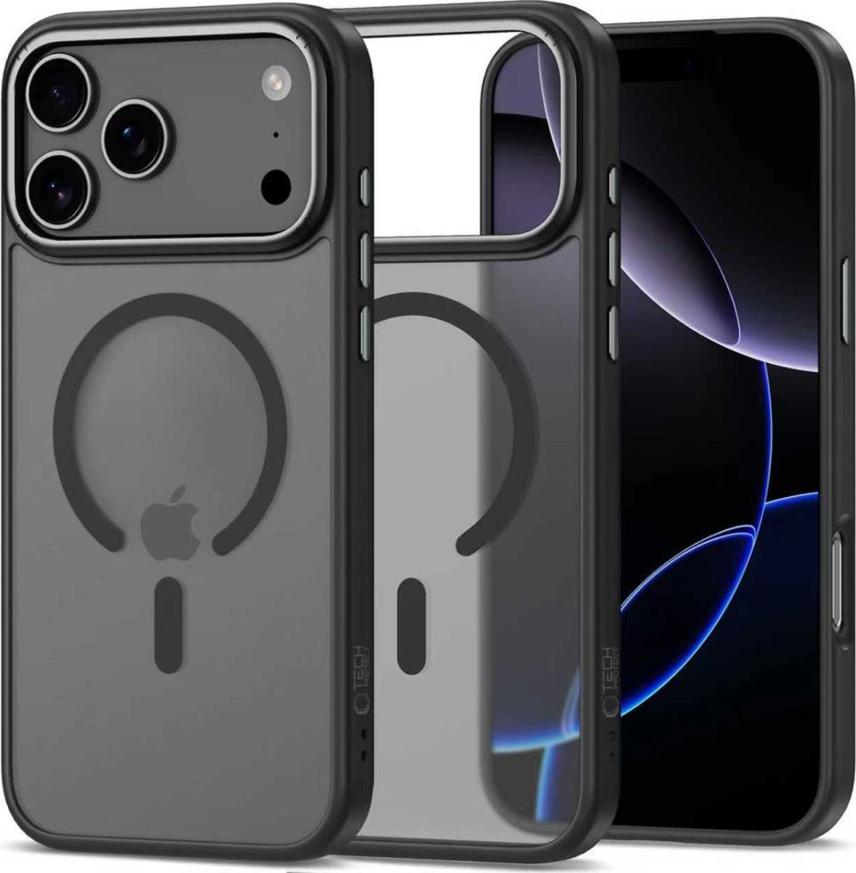TECH-PROTECT MAGEDGE MAGSAFE IPHONE 17 PRO MAX MATTE BLACK/GUNMETAL
