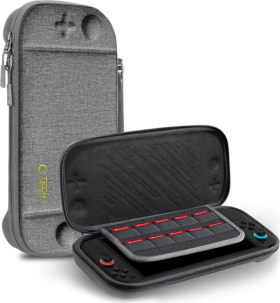 TECH-PROTECT SLIM POUCH NINTENDO SWITCH 2 DARK GREY