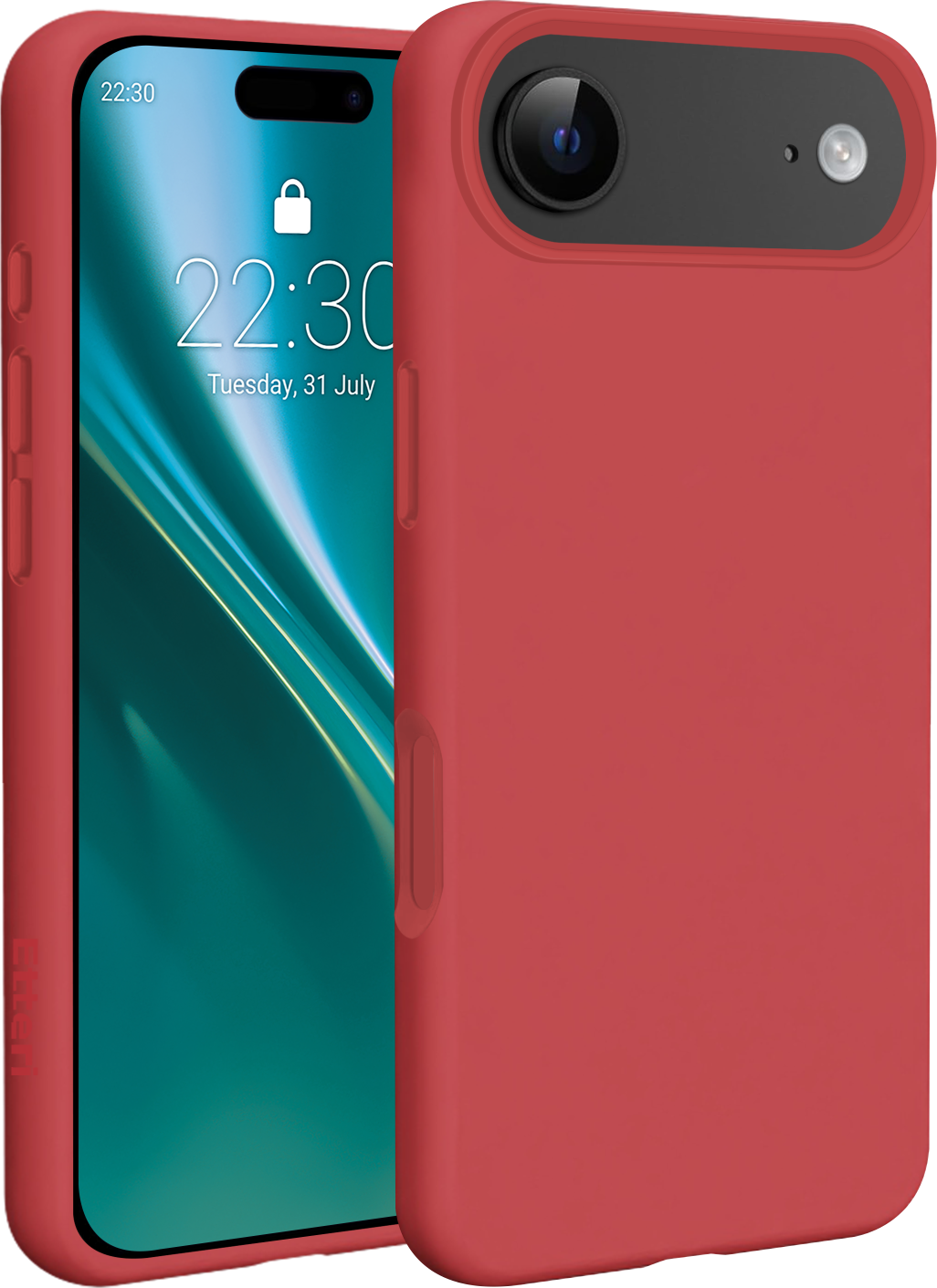 Etteri silikonové pouzdro Mag pro iPhone 17 Air malina