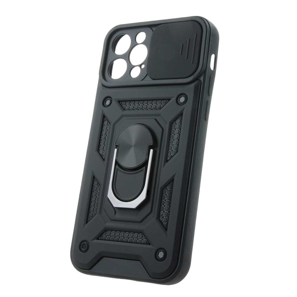 Pouzdro Defender Slide pro iPhone 12 / 12 Pro 6,1" černé