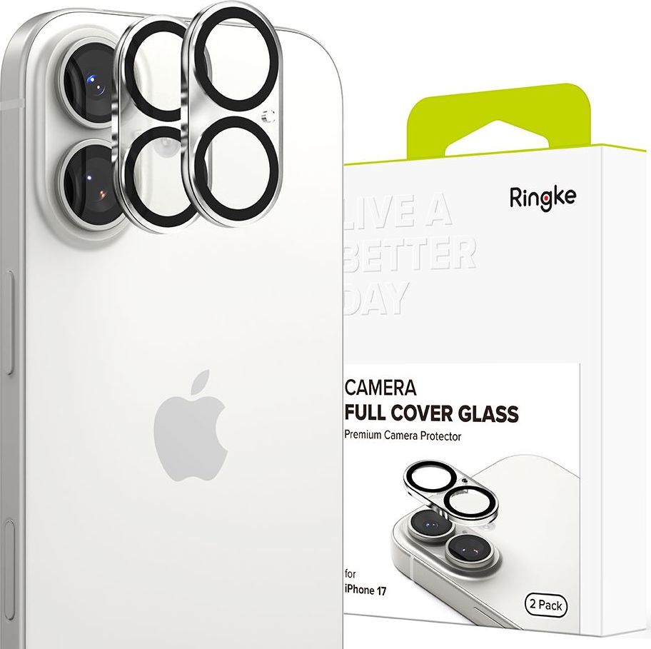 RINGKE OCHRANNÉ SKLO NA ČOČKU FOTOAPARÁTU CAMERA FULL COVER 2-PACK IPHONE 17 BLACK