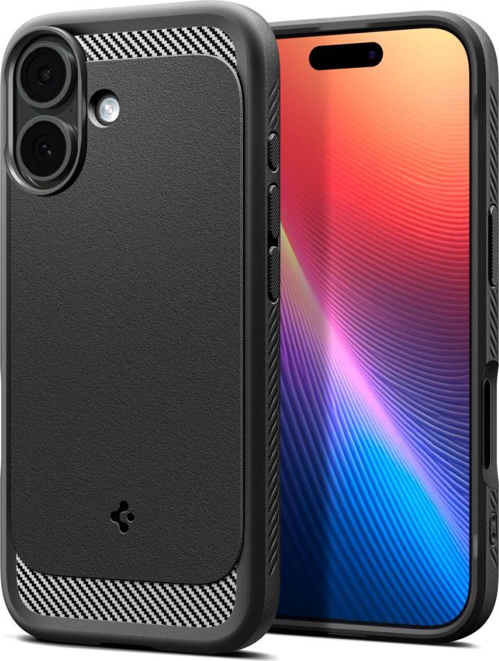 SPIGEN RUGGED ARMOR MAG MAGSAFE IPHONE 17 MATTE BLACK