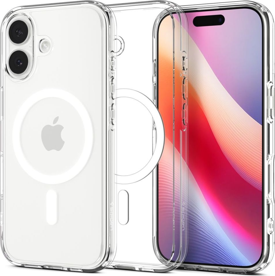 SPIGEN ULTRA HYBRID MAG MAGSAFE IPHONE 17 CLEAR/WHITE