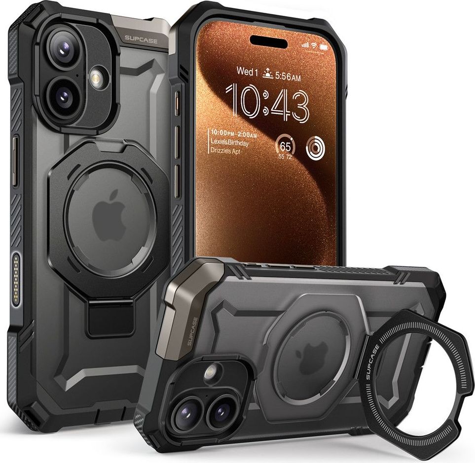 SUPCASE UB GRIP MAG MAGSAFE IPHONE 17 BLACK