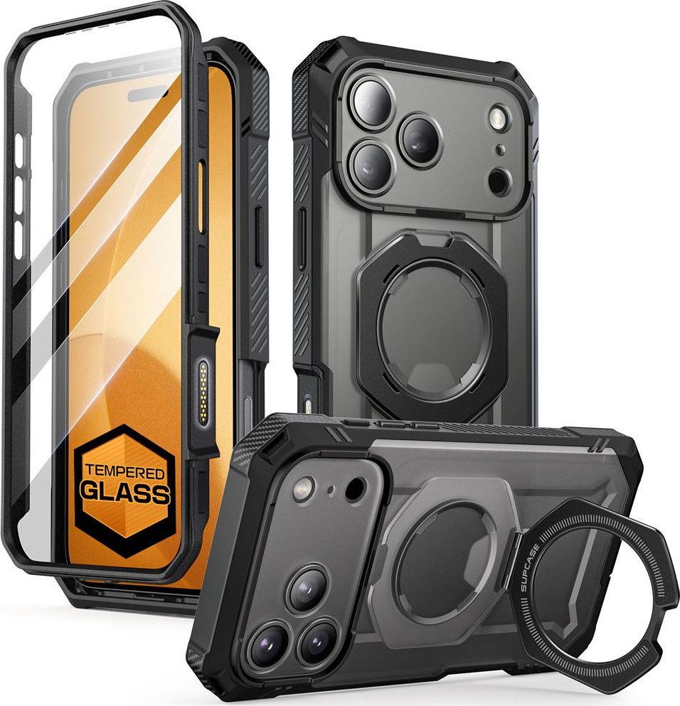 SUPCASE UB GRIP PRO MAG MAGSAFE IPHONE 17 PRO BLACK