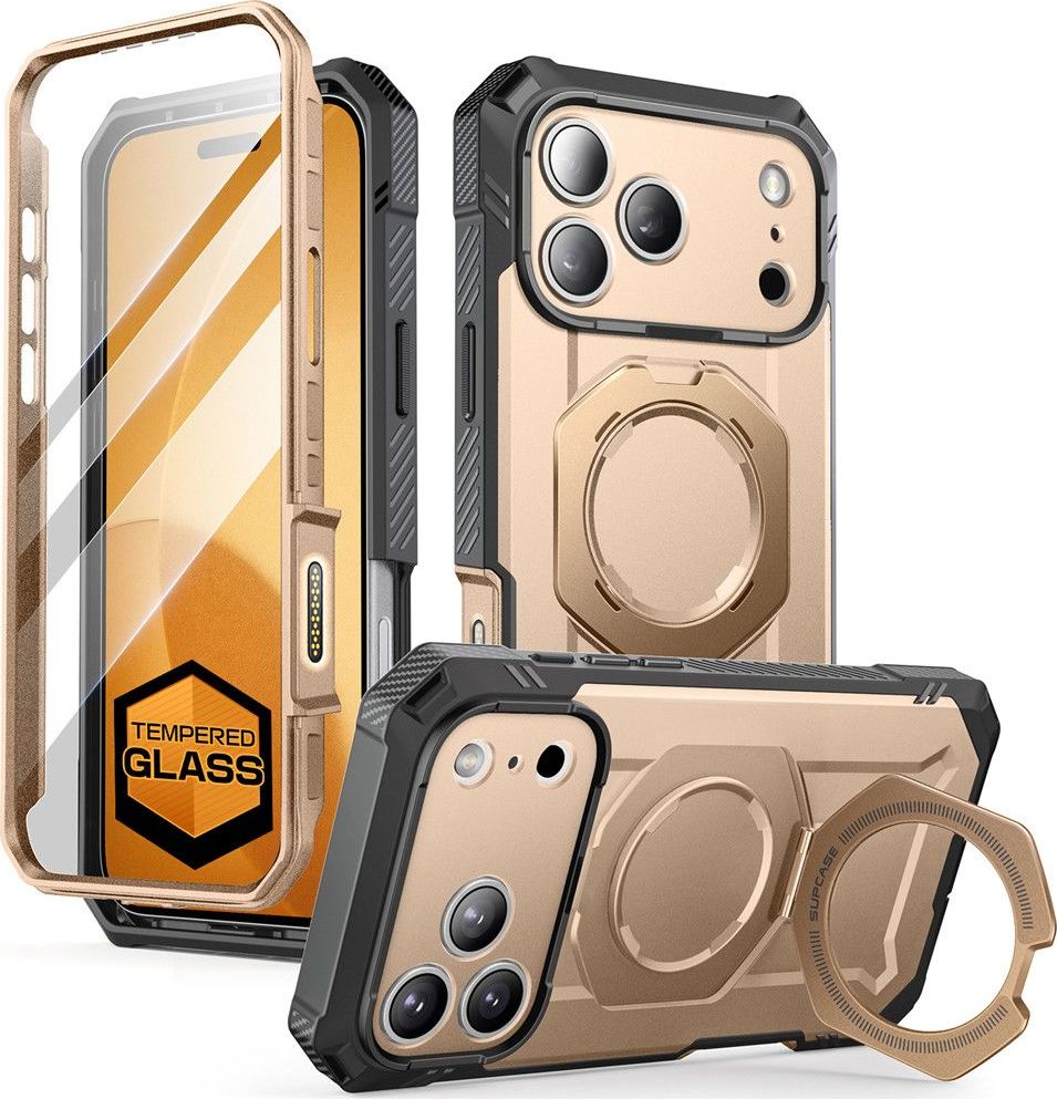 SUPCASE UB GRIP PRO MAG MAGSAFE IPHONE 17 PRO DESERT GOLD