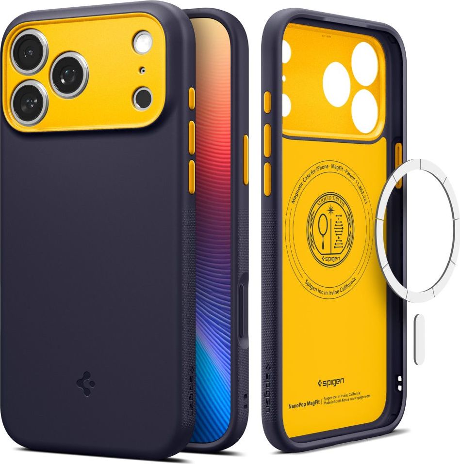 SPIGEN NANO POP MAG MAGSAFE IPHONE 17 PRO BLUEBERRY NAVY
