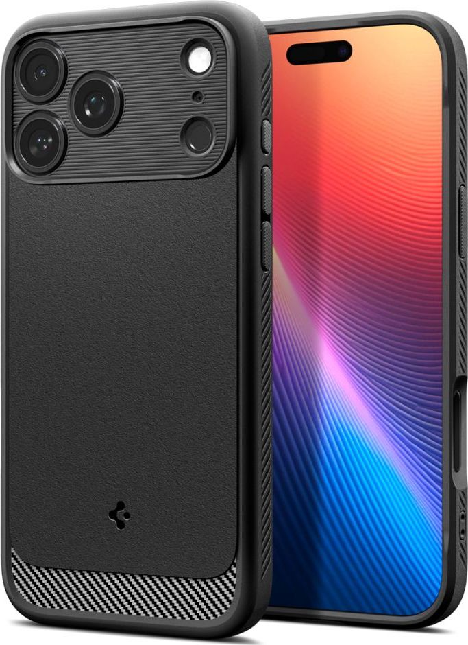 SPIGEN RUGGED ARMOR MAG MAGSAFE IPHONE 17 PRO MATTE BLACK