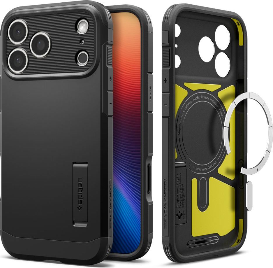 SPIGEN TOUGH ARMOR ”T” MAG MAGSAFE IPHONE 17 PRO MAX BLACK