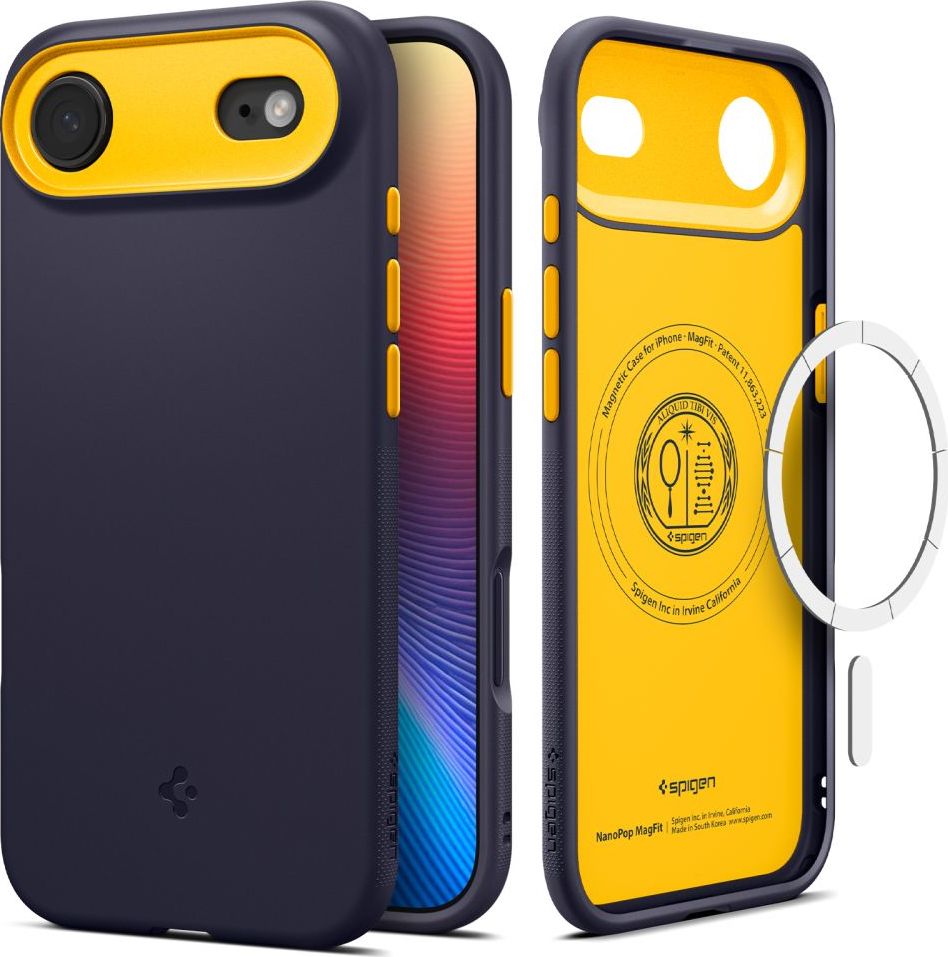 SPIGEN NANO POP MAG MAGSAFE IPHONE 17 AIR BLUEBERRY NAVY