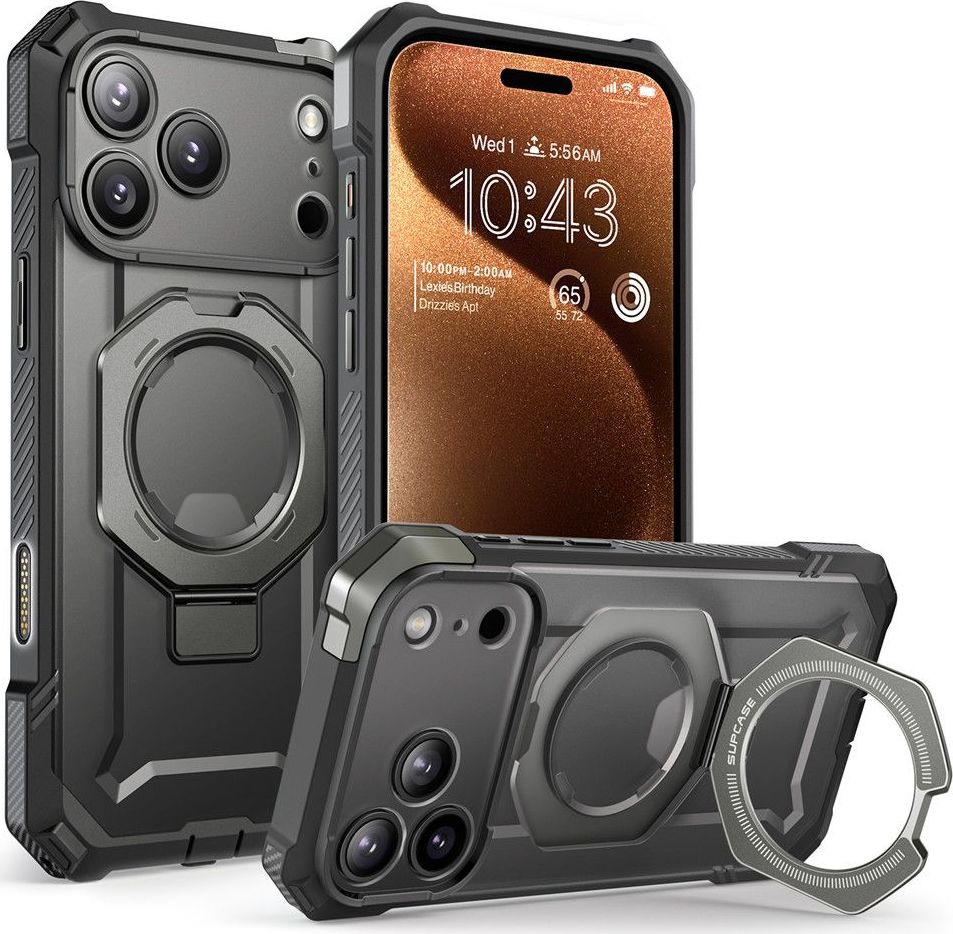 SUPCASE UB GRIP MAG MAGSAFE IPHONE 17 PRO MAX GREY
