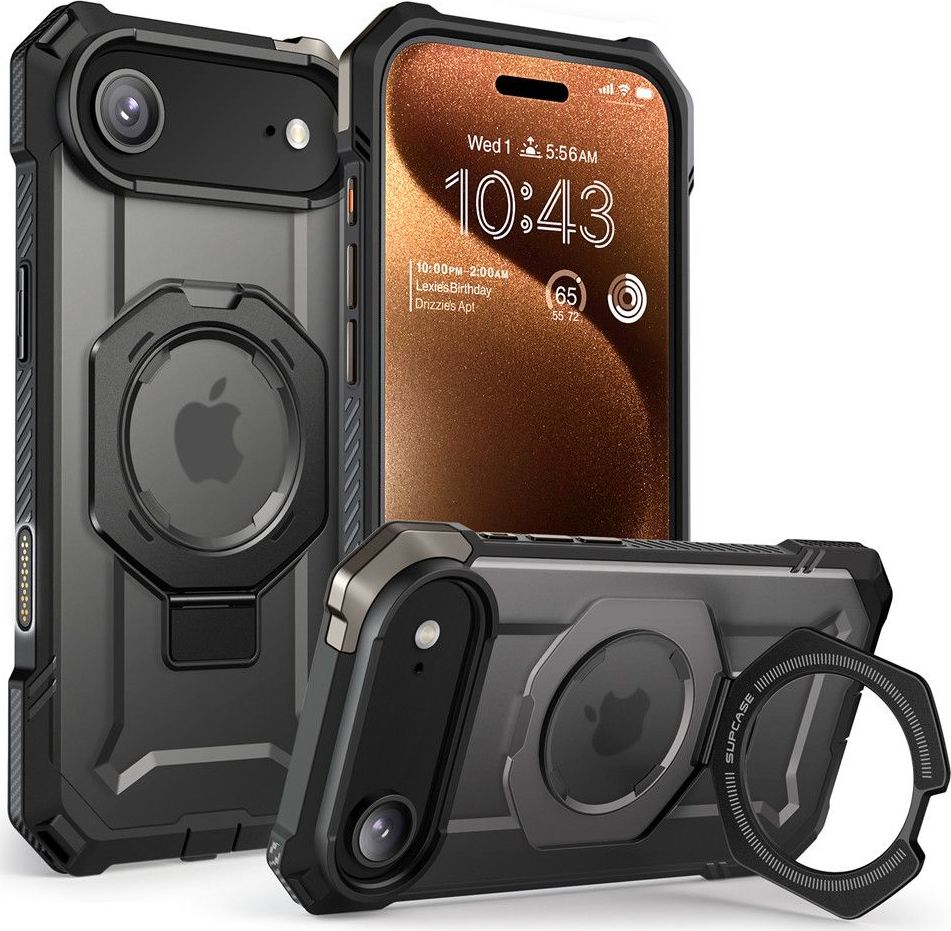 SUPCASE UB GRIP MAG MAGSAFE IPHONE 17 AIR BLACK