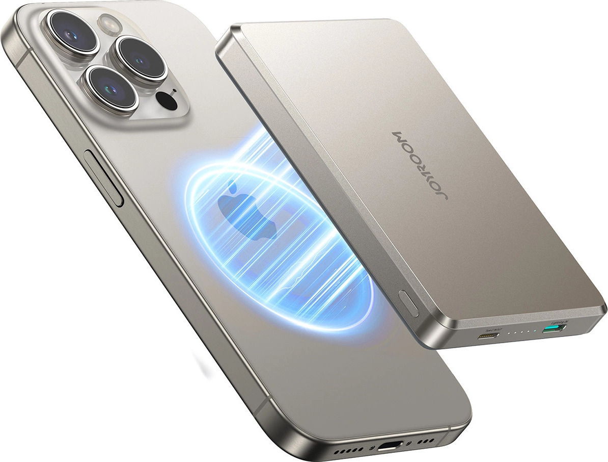 Powerbanka Joyroom JR-PBM08 Pro 10000mAh ultratenká - titanová